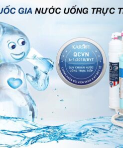 Máy lọc nước RO Karofi KAQ-U06 10 lõi
